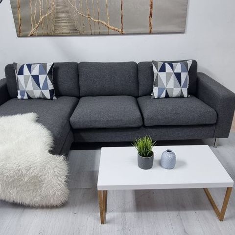 Bolia Scandinavia sofa med sjeselong | Leveringsklar