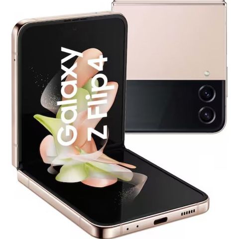 GJØR ET KUPP! SAMSUNG Z FLIP 4 5G 8/128 (PINK GOLD) SPAR 1858,-!