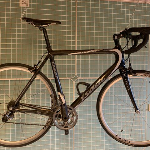 Isaac Impulse landeveisykkel, fullcarbon, str 57cm senter topp