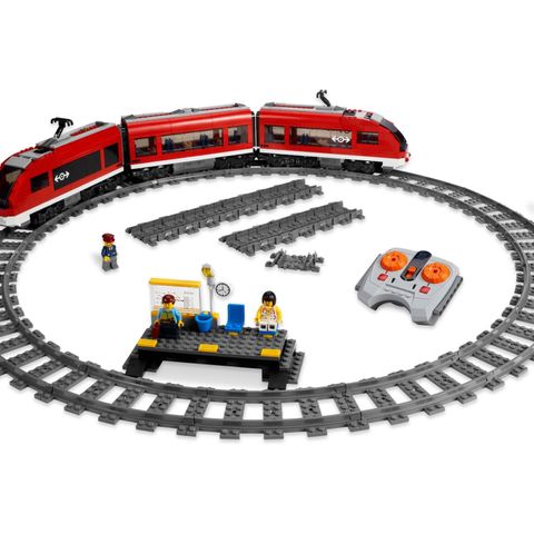 LEGO City 7938 Passenger Train - komplett