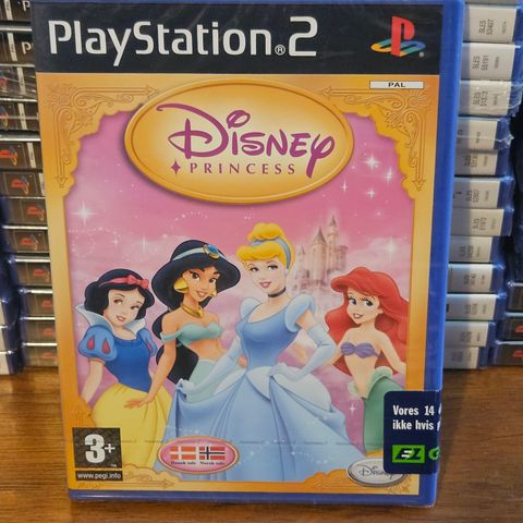 Disney Princess Playstation 2 Sealed!