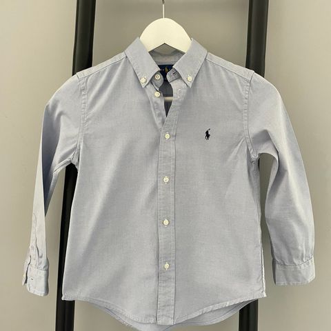 Polo Ralph Lauren skjorte til gutt str 7 år - meget pent brukt