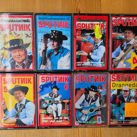Sputnik 8 kassetter