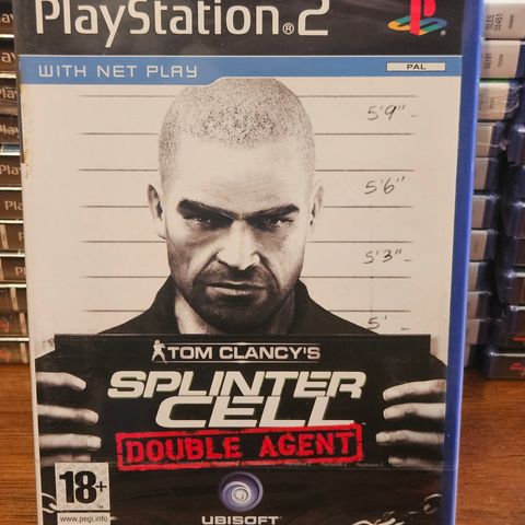 Tom clancy's Splinter Cell Double Agent Ps2 Sealed!