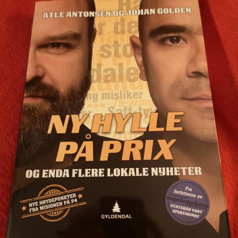 Atle Antonsen og Johan Golden - Ny hylle på prix