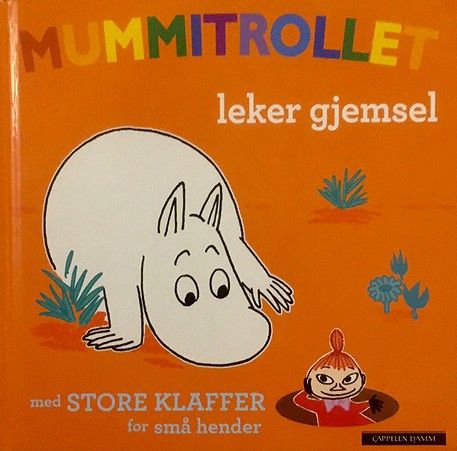 Mummitrollet leker gjemsel . trn 80