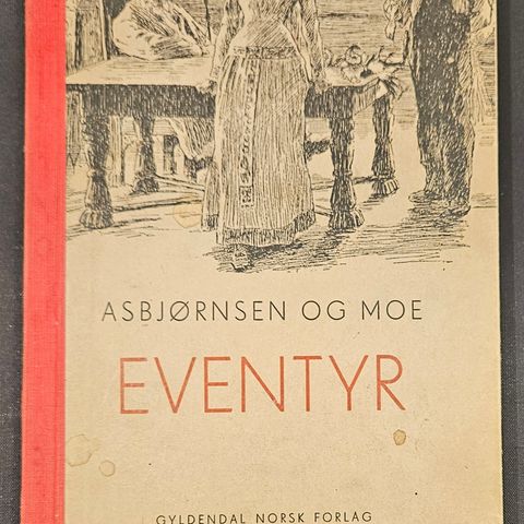 Asbjørnsen og Moe. 1939. Eventyr.