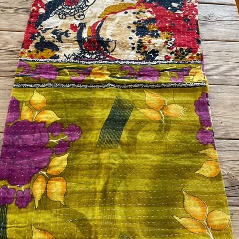 Kantha putetrekk indisk vintage