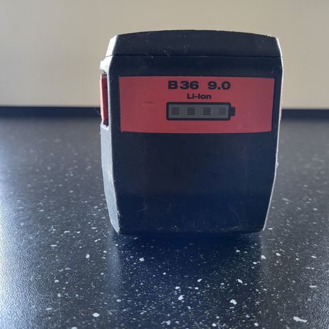 Batteri Hilti B36 9.0Ah Li-ion