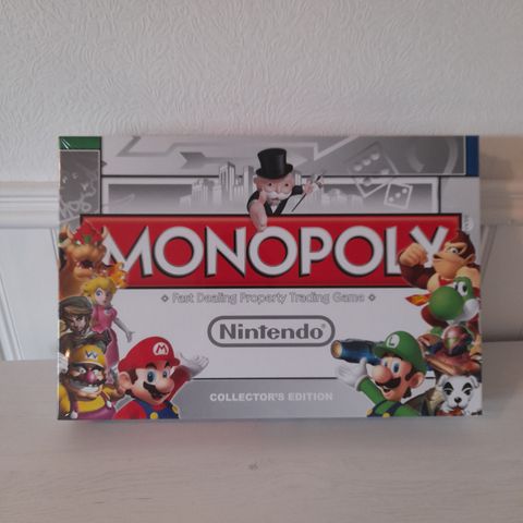 Uåpnet Nintendo Collector's Edition Monopol