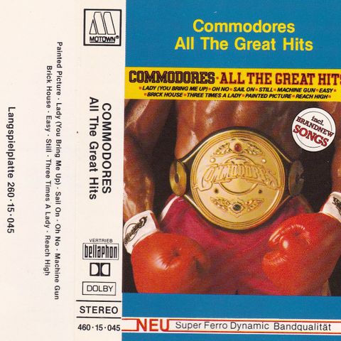 Commodores - All the great hits