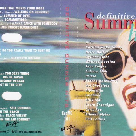 Diverse artister -  Definitive summer hits