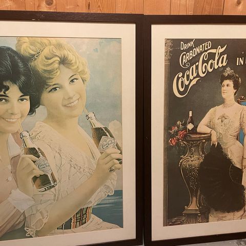Vintage Coca Cola-bilder