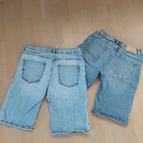 2 x Shortser fra Cubus str 170 selges