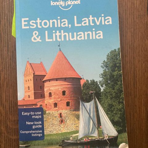 Estonia,Lethonia & Lithuania - Lonley Planet travel/Reisebøk