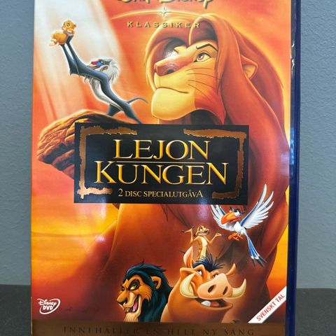 Løvenes konge - 2 disc spesialutgave