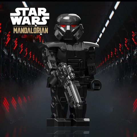 Dark Trooper minifigurer kompitable med Lego Star Wars