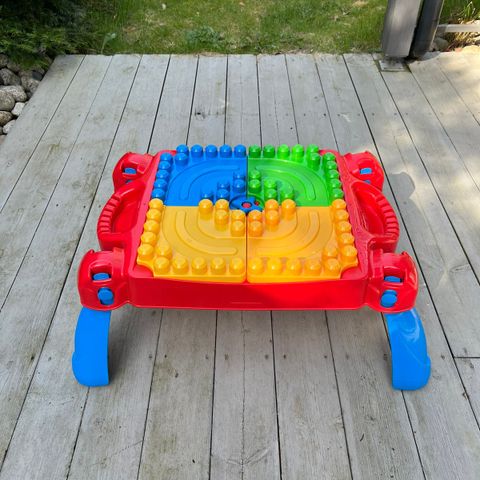 Megabloks bord med oppbevaring