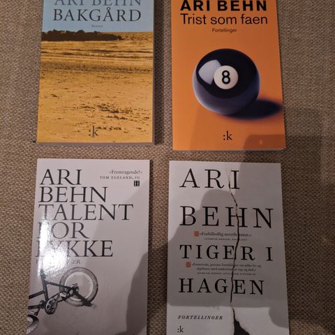 Bøker av Ari Behn