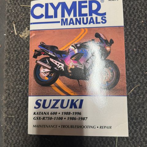 Clymer manual Suzuki kantana/gsx-r