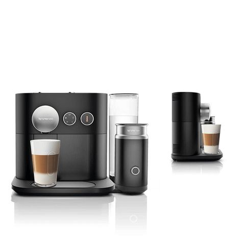 Råflott NESPRESSO kaffemaskin med melkeskummer - Sort - CN6008