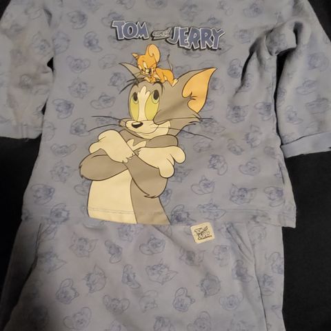 Tom og Jerry genser og bukse sett str 86