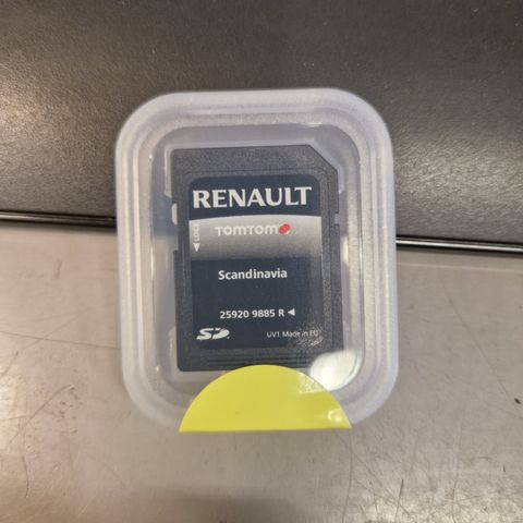 Kart navigasjon Renault SD-kort