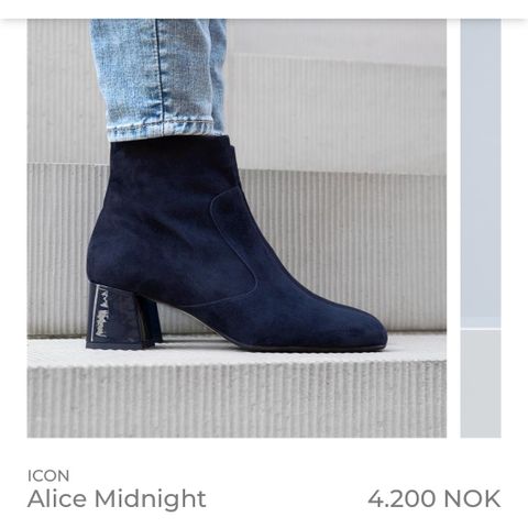 roccamore shoes Alice Midnight 40