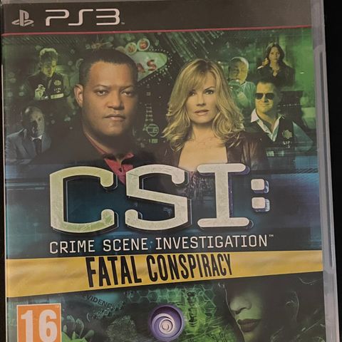 Komplett CSI Fatal Conspiracy PS3