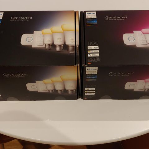 Philips Hue White and Colour Ambiance E27 Starter Kit 3-pack