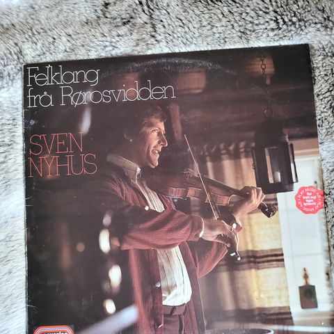 SVEN NYHUS. LP. FELKLANG. 1977.