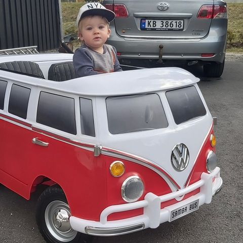 VW T1 Samba buss for barn