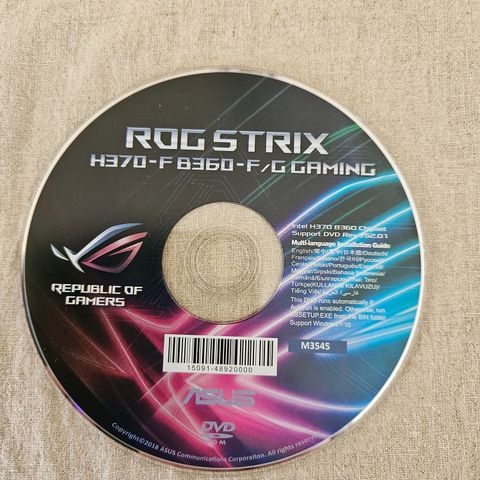 Rogstrix H370-F8360- F /G Gaming - Asus