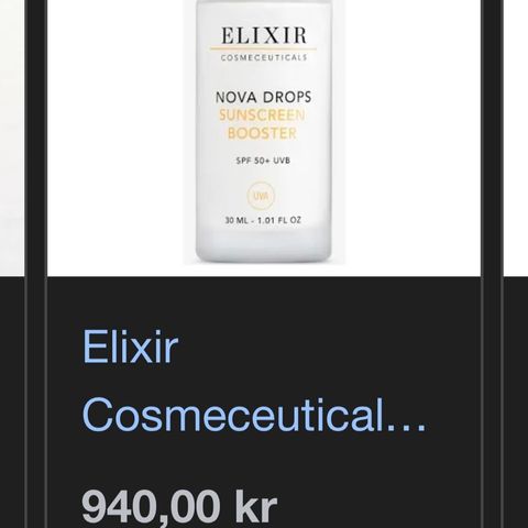 Elixir nova drops