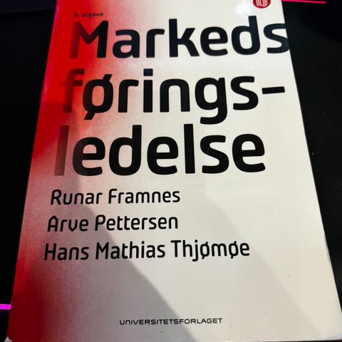 Markedsføringledelse