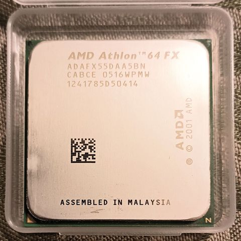 AMD Athlon 64 FX FX-55 eller FX-57 939 Ønskes kjøpt