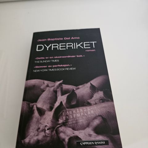 Dyreriket. Jean Baptiste Del Amo