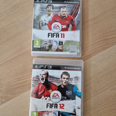 PS3-spill Fifa 11 & 12