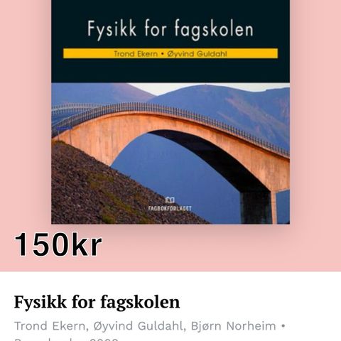 Fagskole pensumbøker