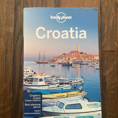 Croatia - Lonley Planet travel/Reisebøker