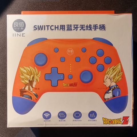 Nintendo Switch Pro Controller - Dragon Ball Z Official by IINE