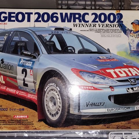 Peugeot 206 WRC 2002 winner version