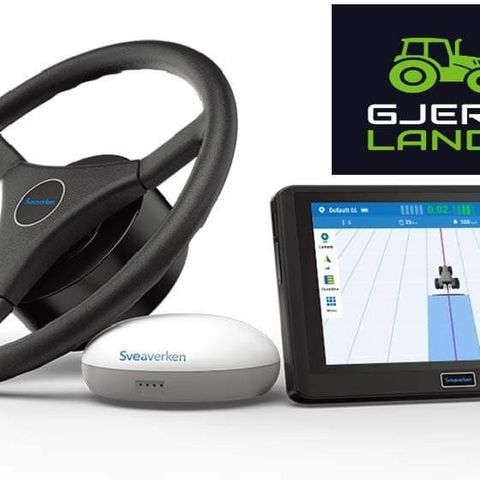 Sveaverken F100 Auto    Autostyring /  GPS til traktor med RTK