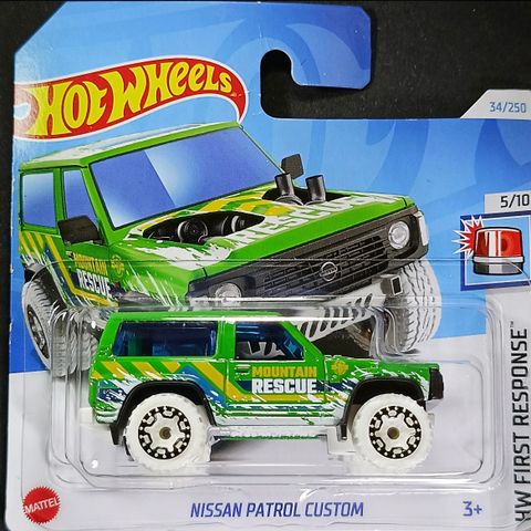 Hot Wheels Nissan Patrol Custom - HW FIRST RESPONSE - HTC89