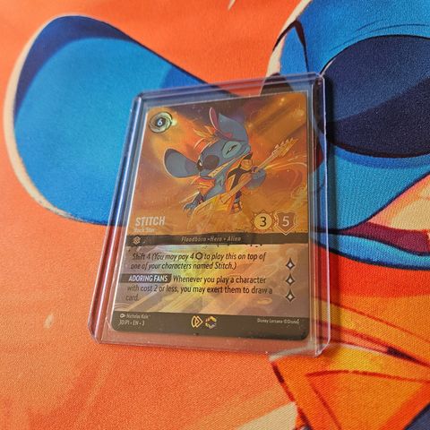 Stitch - Rock Star Gameday Promo Foil