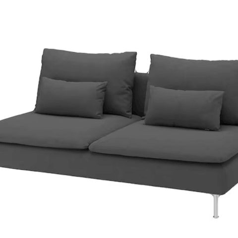 Söderhamn IKEA 3-seters sofa grå