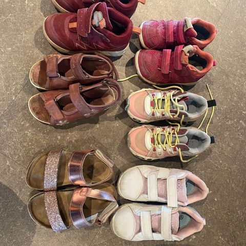 sko til jente vår og sommer