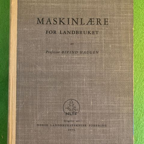 Maskinlære for landbruket (1953)