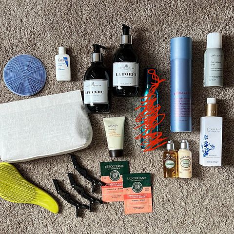 Hair & body products box