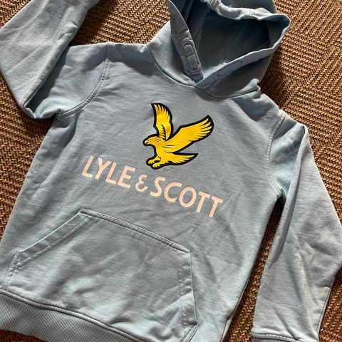 Lyle & Scott hettegenser, str 8-9 år